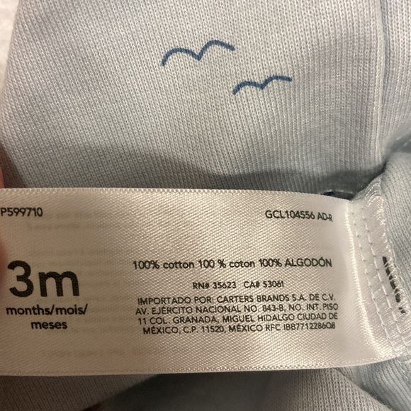 NWT carters paper airplane set 2 pc size 3m - Picture 7 of 9